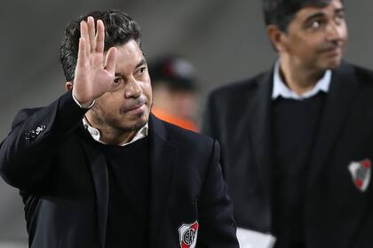 Marcelo Gallardo y Matías Biscay