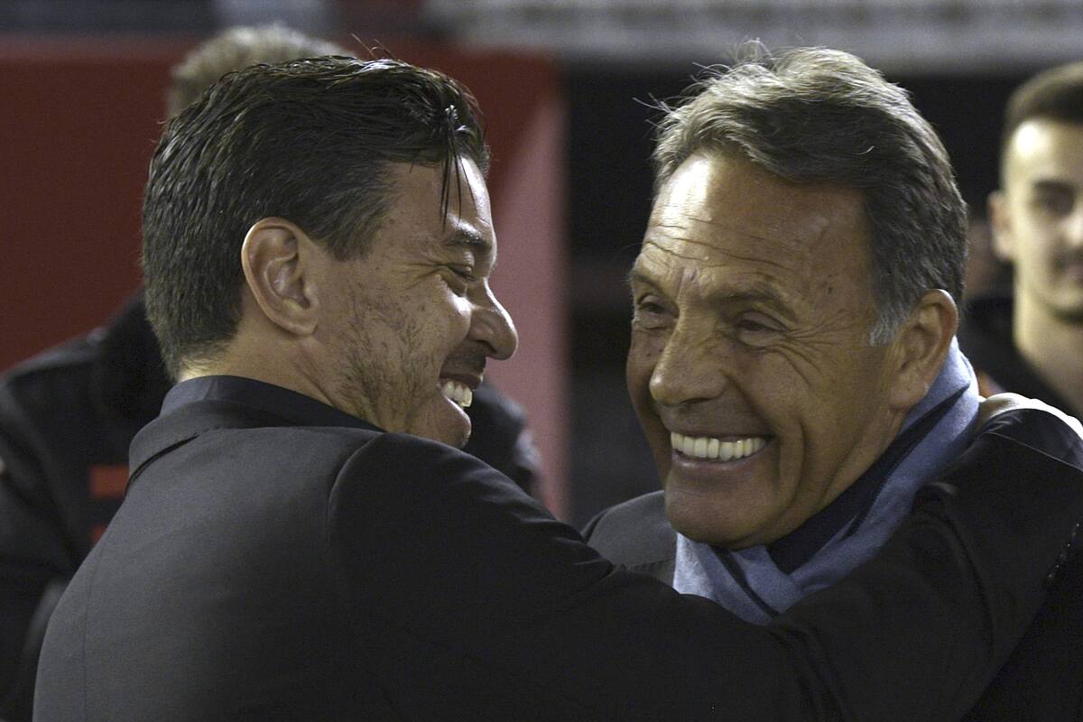 Marcelo Gallardo y Miguel Ángel Russo volverán a encontrarse el sábado próximo; esta vez, en la Bombonera