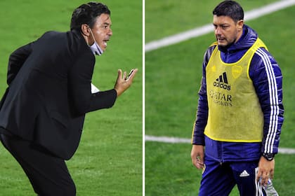 Marcelo Gallardo y Sebastian Battaglia.