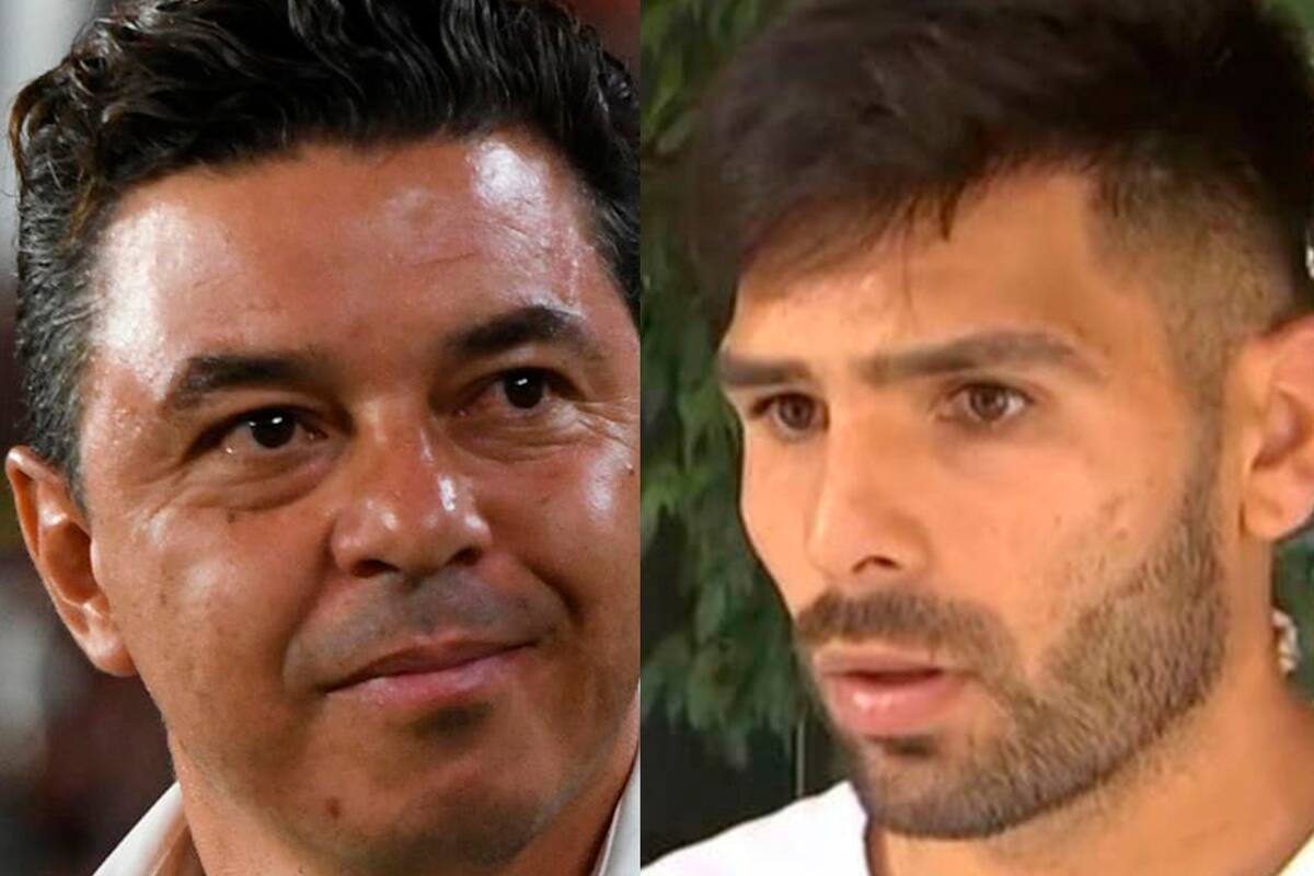 Marcelo Gallardo y Silvio Romero