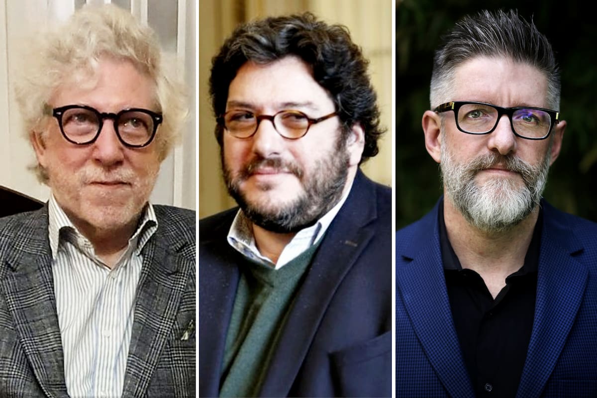 Marcelo Gioffré, Pablo Avelluto y Luis Novaresio