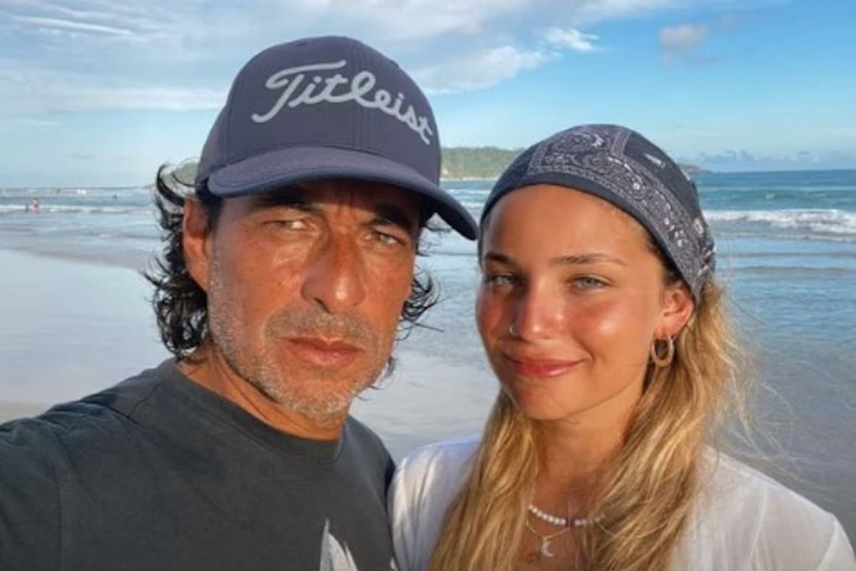 Marcelo Gutiérrez y su hija Catalina, víctima de un femicidio.