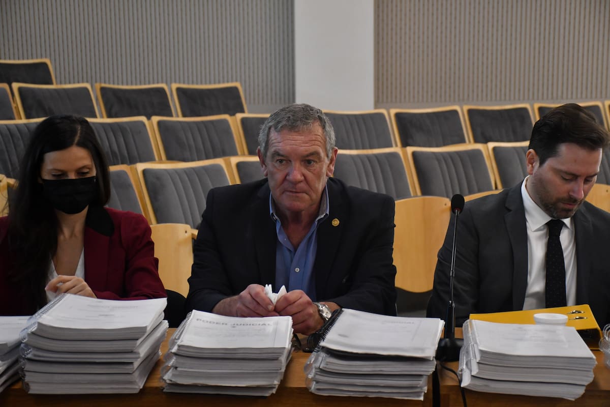 Marcelo Macarrón, en los Tribunales de Río Cuarto