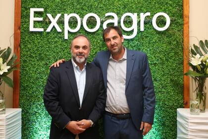Marcelo Mc Grech, gerente de Agronegocios de Banco Galicia y Patricio Fydman, gerente comercial de Expoagro