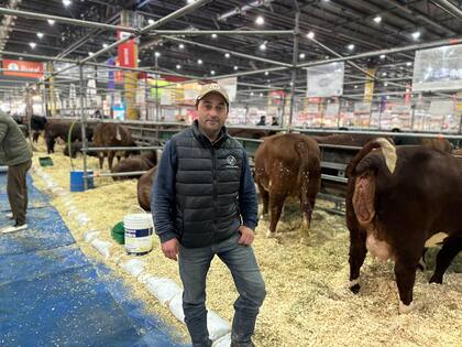 Marcelo Medel, de la cabaña San Valentín