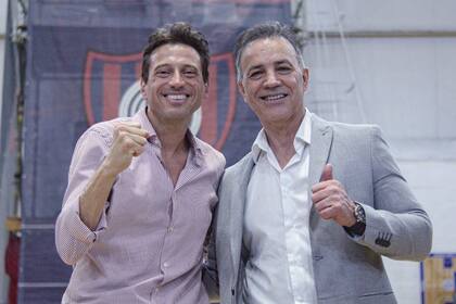 Marcelo Moretti y Néstor Navarro, la fórmula que el socio votó y 16 meses después están afuera de San Lorenzo.