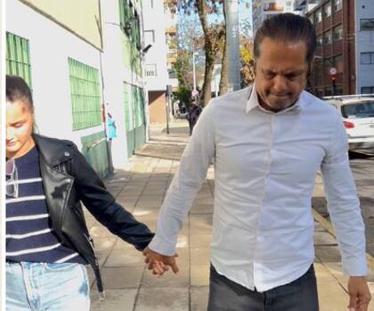 Marcelo Peretta llega a votar
