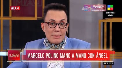 Marcelo Polino contó cómo fue su relación con su papá y por qué nunca lo conoció