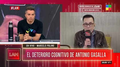 Marcelo Polino habló de la salud de Gasalla