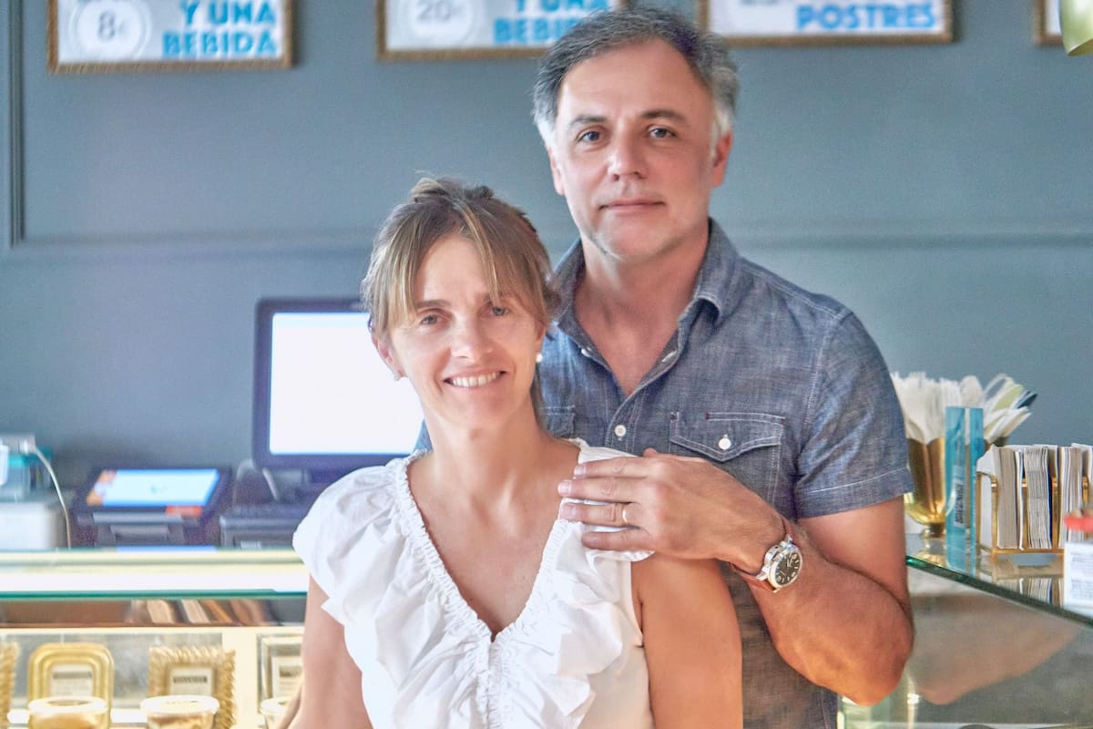 Marcelo Settimo y Ana Antolini, creadores de la marca en España.