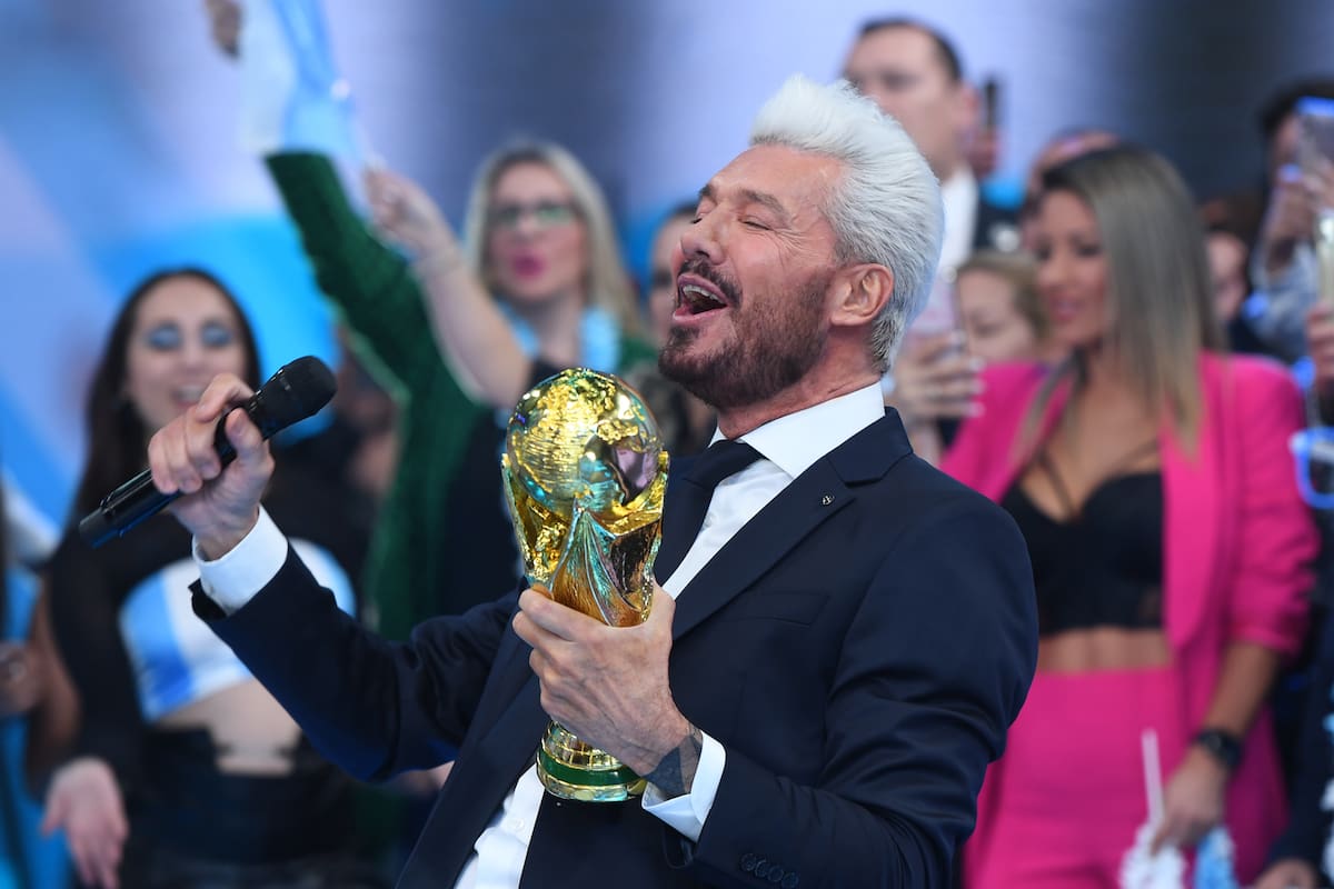 Marcelo Tinelli, anoche en su segundo programa Bailando 2023