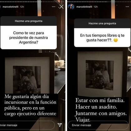 Marcelo Tinelli confesó si sería presidente de Argentina y también qué le gusta hacer en sus tiempos libres
