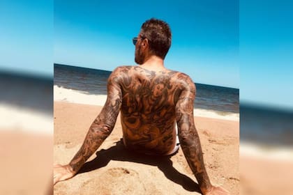 Marcelo Tinelli es un gran fanático de hacerse tatuajes