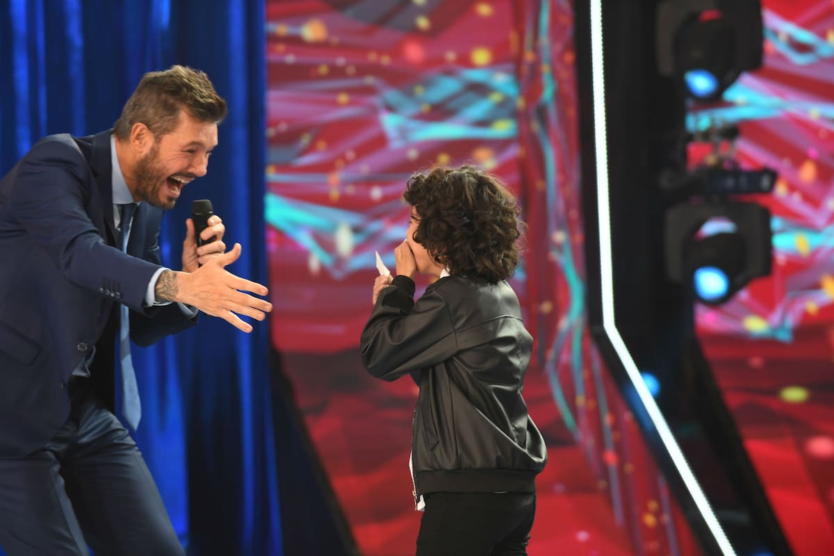 Marcelo Tinelli felicita a Bautista Martinez