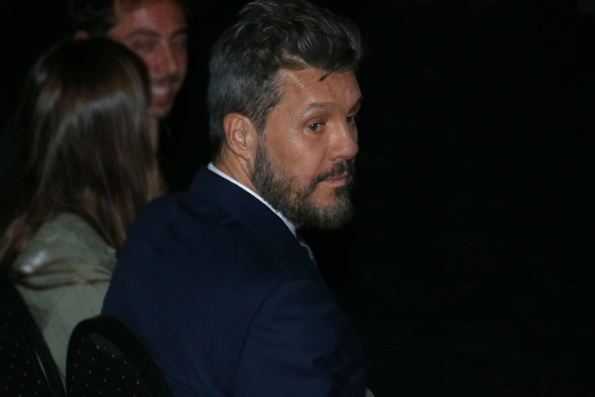 Marcelo Tinelli fue de los primeros en acercarse a despedir a Diego Maradona