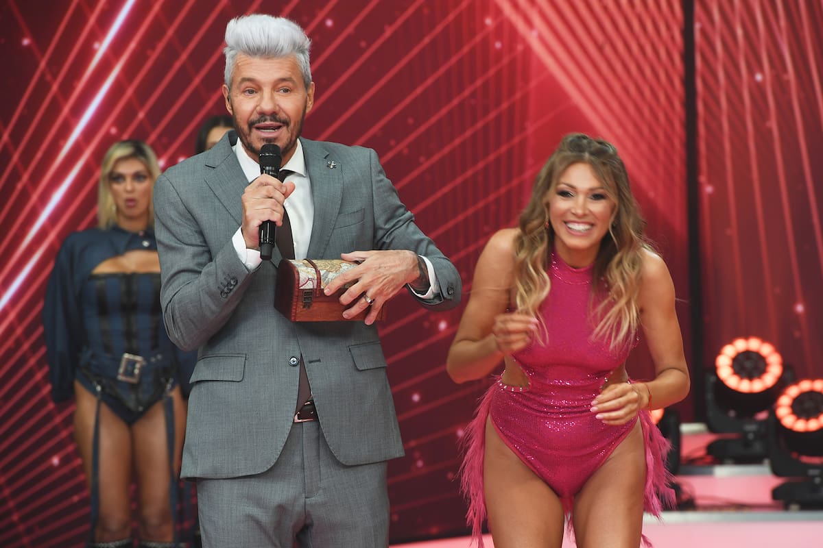 Marcelo Tinelli junto a Coki Ramírez