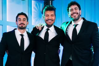 Marcelo Tinelli y Nicolás Occhiato revivieron Videomatch en Luzu TV