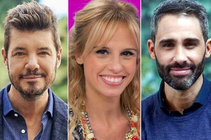 Marcelo Tinelli; Mariana Fabbiani; Pollo Álvarez