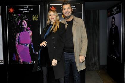 Marcelo Tinelli, papá orgulloso, presente en La Trastienda junto a Guillermina Valdés