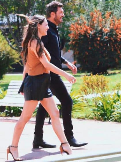 Marcelo Tinelli se mostró entusiasmado con el ingreso de Pampita al jurado