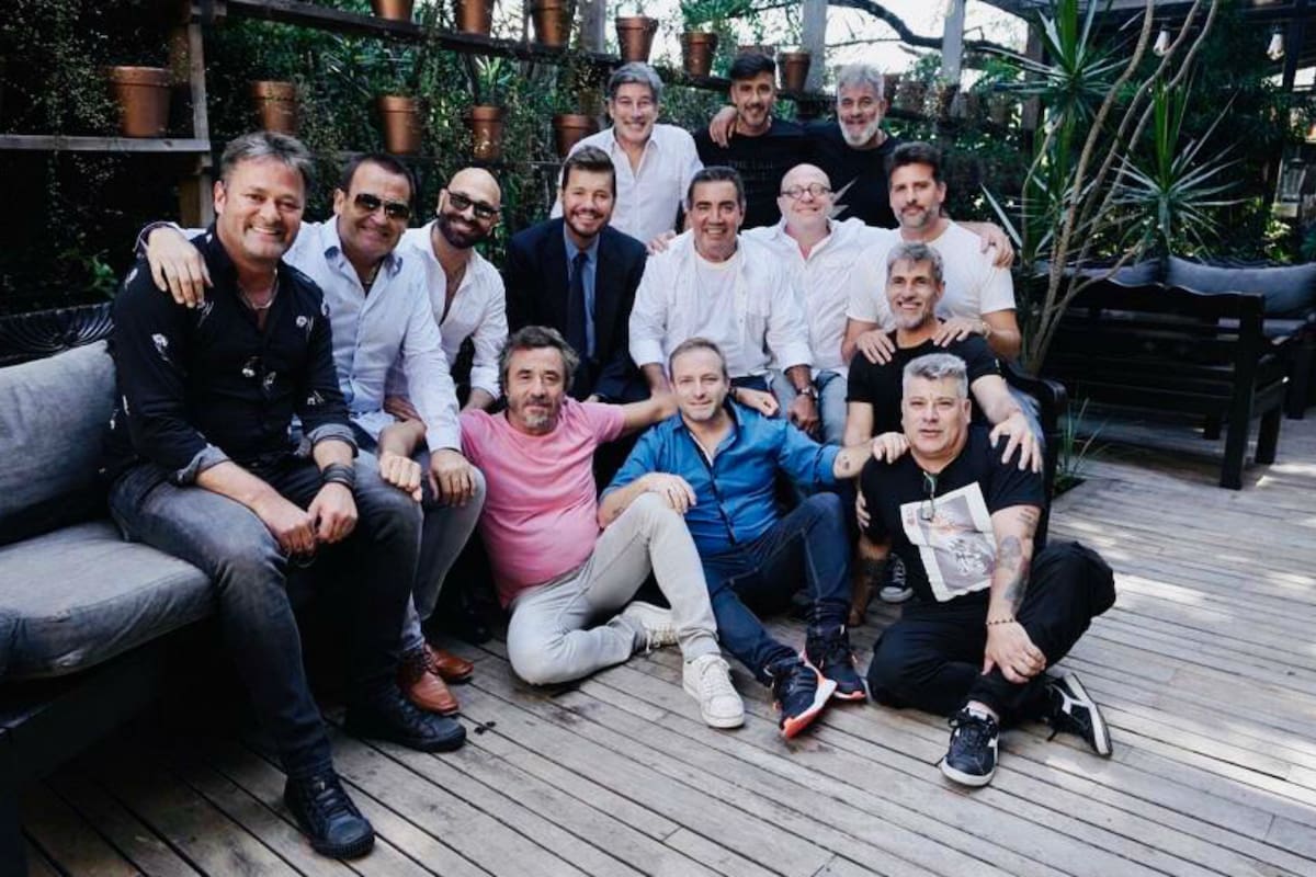 Marcelo Tinelli se reencontró con sus compañeros de VideoMatch
