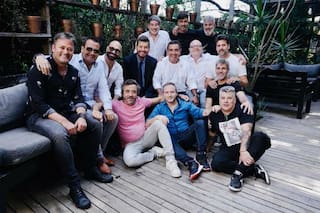 Tinelli y su emotivo reencuentro con los históricos humoristas de VideoMatch