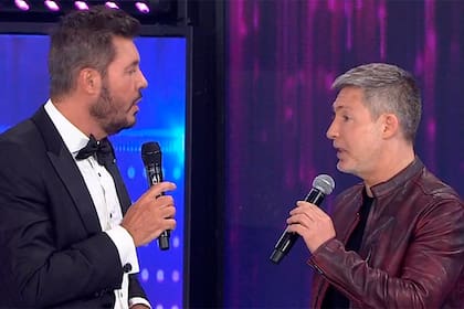 Marcelo Tinelli y Adrián Suar: pases de factura y chicanas convertidas en un paso de comedia