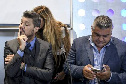 Marcelo Tinelli, presidente de la Liga Profesional, que delega en la AFA presidida por Claudio Tapia el manejo de los protocolos antidopaje en la primera división del fútbol argentino.