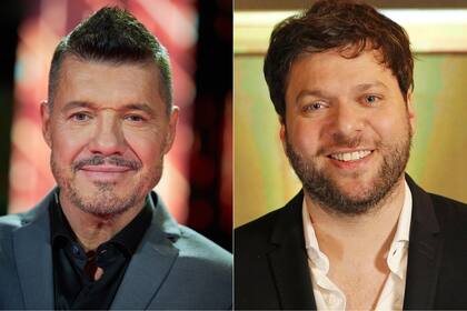 Marcelo Tinelli y Guido Kaczka