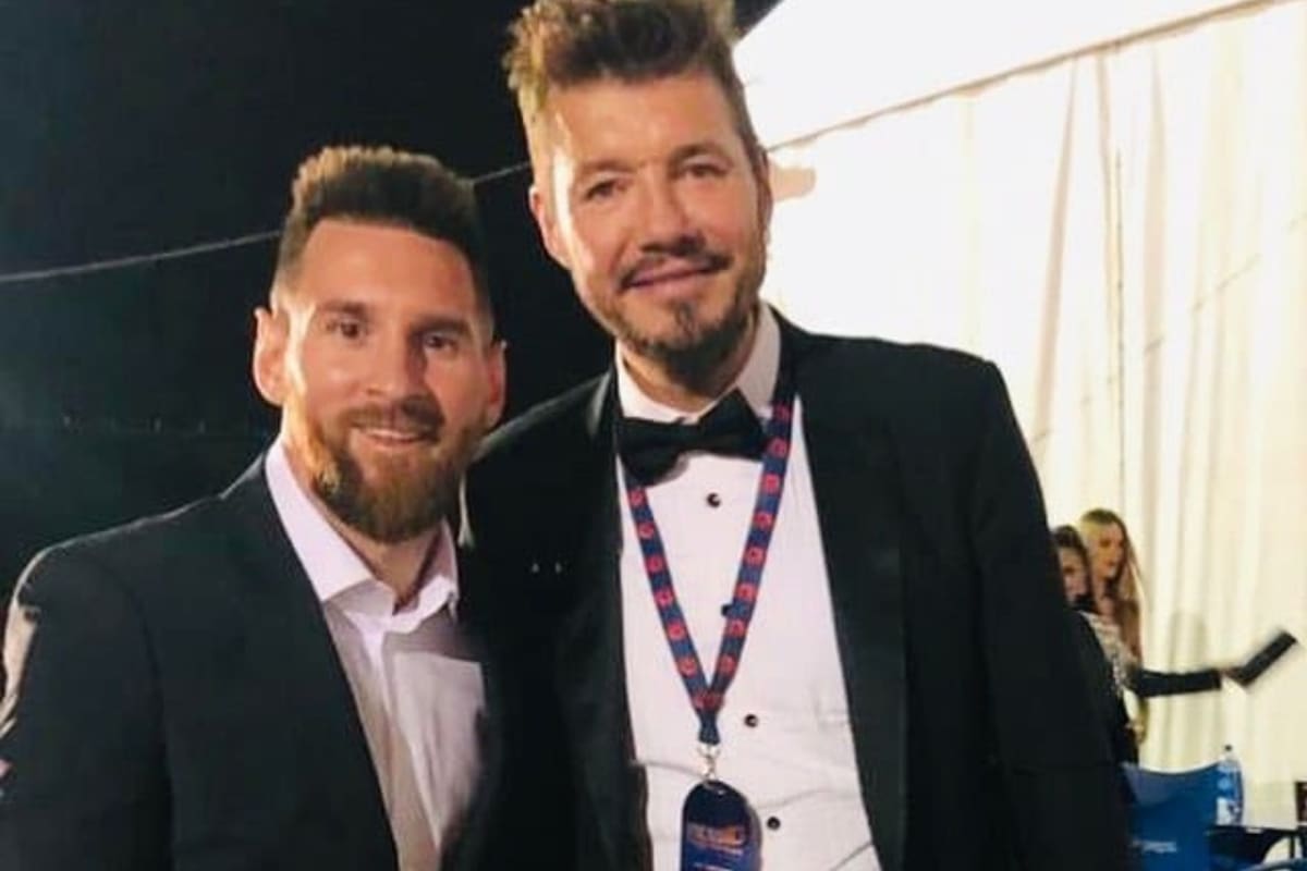 Marcelo Tinelli y Lionel Messi tuvieron un reencuentro muy especial (Foto Instagram @marcelotinelli)