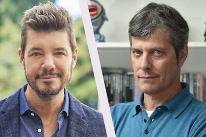 Marcelo Tinelli y Mario Pergolini