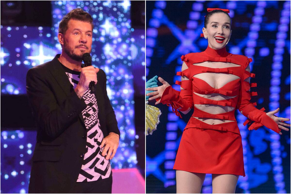 Marcelo Tinelli y Natalia Oreiro pelean por ganar el prime time desde eltrece y Telefe