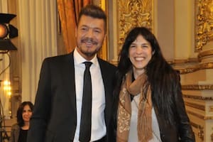 Marcelo Tinelli y Paula Robles
