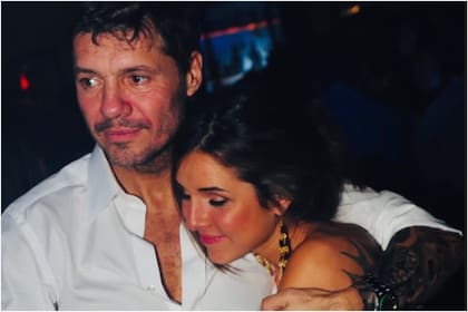 Marcelo Tinelli y su hija, Candelaria