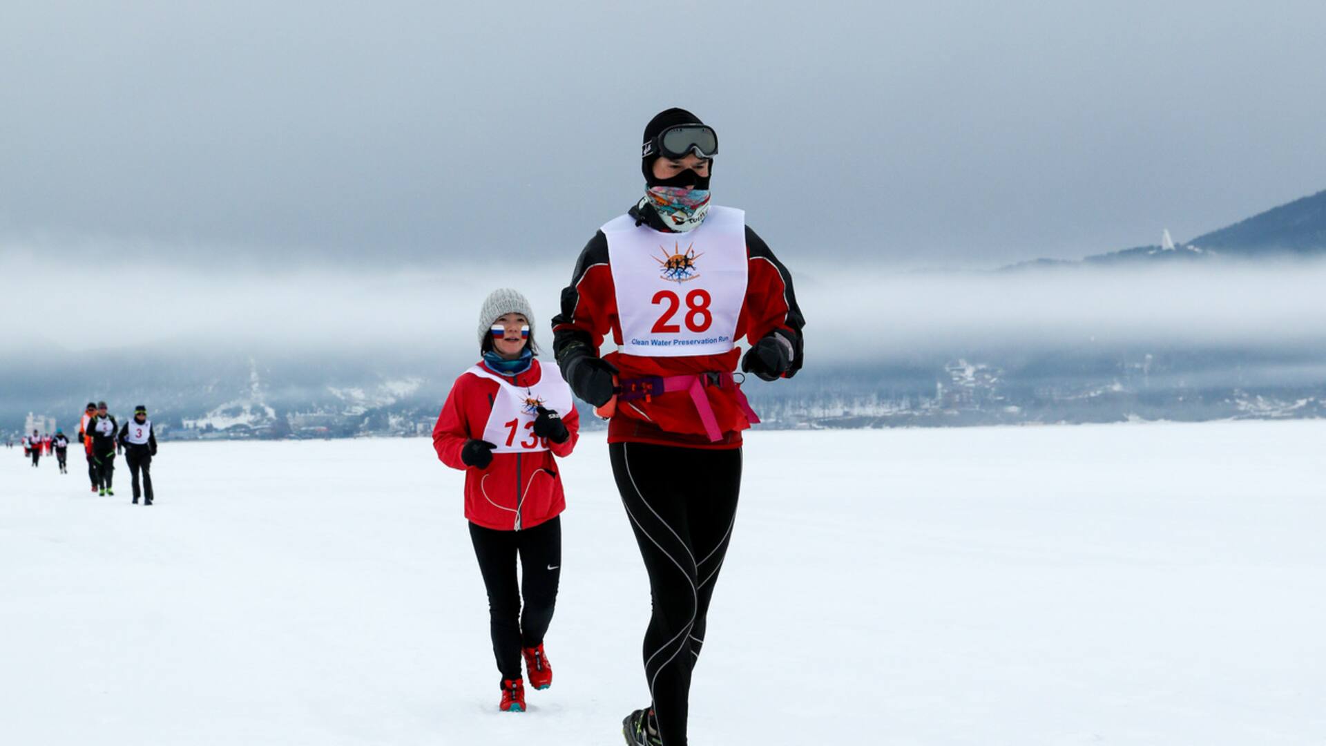 Marcelo Tordomar, el argentino que corrió la Maratón del Hielo en el Baikal en 2020.