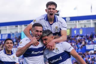 Hizo su primer gol y se envalentona: dice que el objetivo es “meter a Gimnasia en una copa”