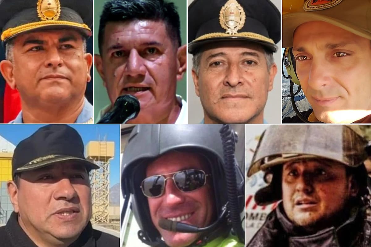 Marcelo Videla, Carlos Heredia; Rubén Castro, Andrés Bosch, Jorge Carbajal, Matías Valenzuela y Rodrigo Aimetta