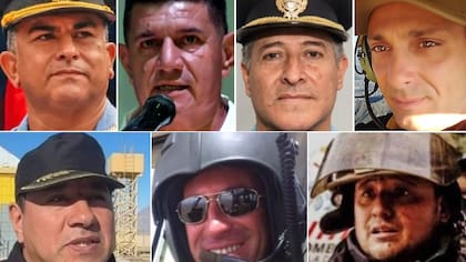 Marcelo Videla, Carlos Heredia; Rubén Castro, Andrés Bosch, Jorge Carbajal, Matías Valenzuela y Rodrigo Aimetta