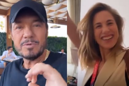 Marcelo y Alina se mostraron juntos en Qatar (Captura video)