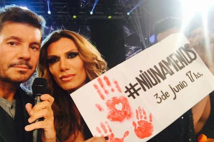 Marcelo y Flor se sumaron a la campaña