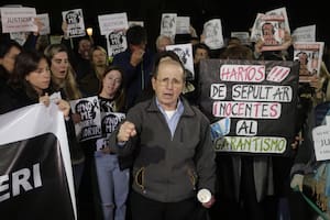 Marcha de familiares y amigos de Mariano Barbieri, el ingeniero asesinado en los bosques de Palermo