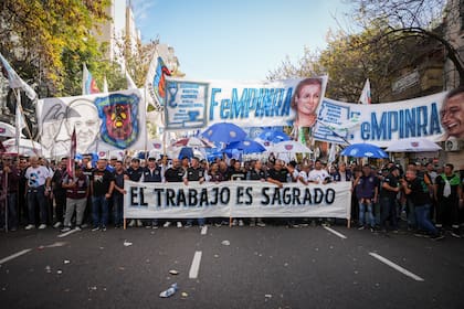 Marcha de la CGT, en la previa por el Día del Trabajador