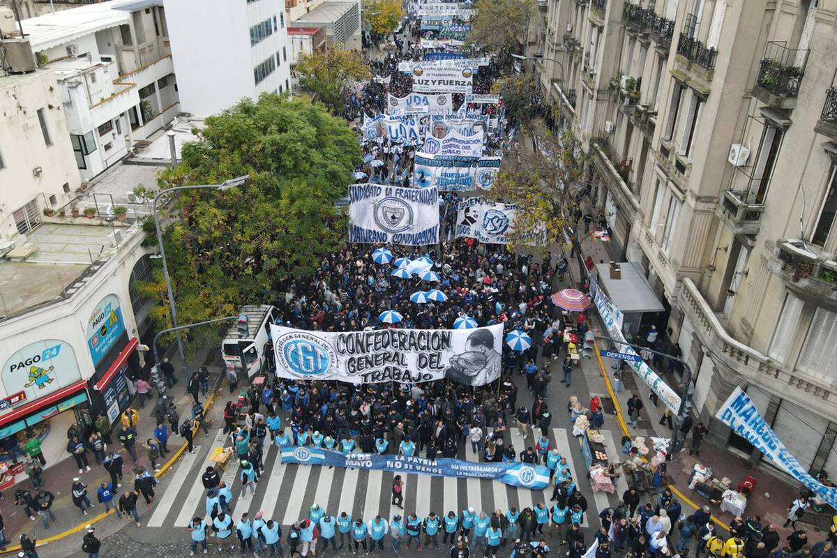 Marcha de la CGT por el Día del Trabajador