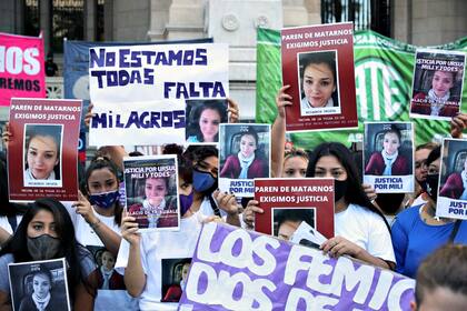 Marcha del colectivo Ni Una Menos
