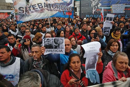 Marcha en Moreno