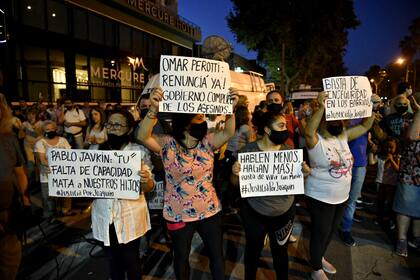 Marcha en Rosario en pedido de justicia por el asesinato de Joaquín Fernando Pérez