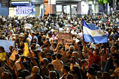 Marcha en Rosario en pedido de justicia por el asesinato de Joaquín Fernando Pérez