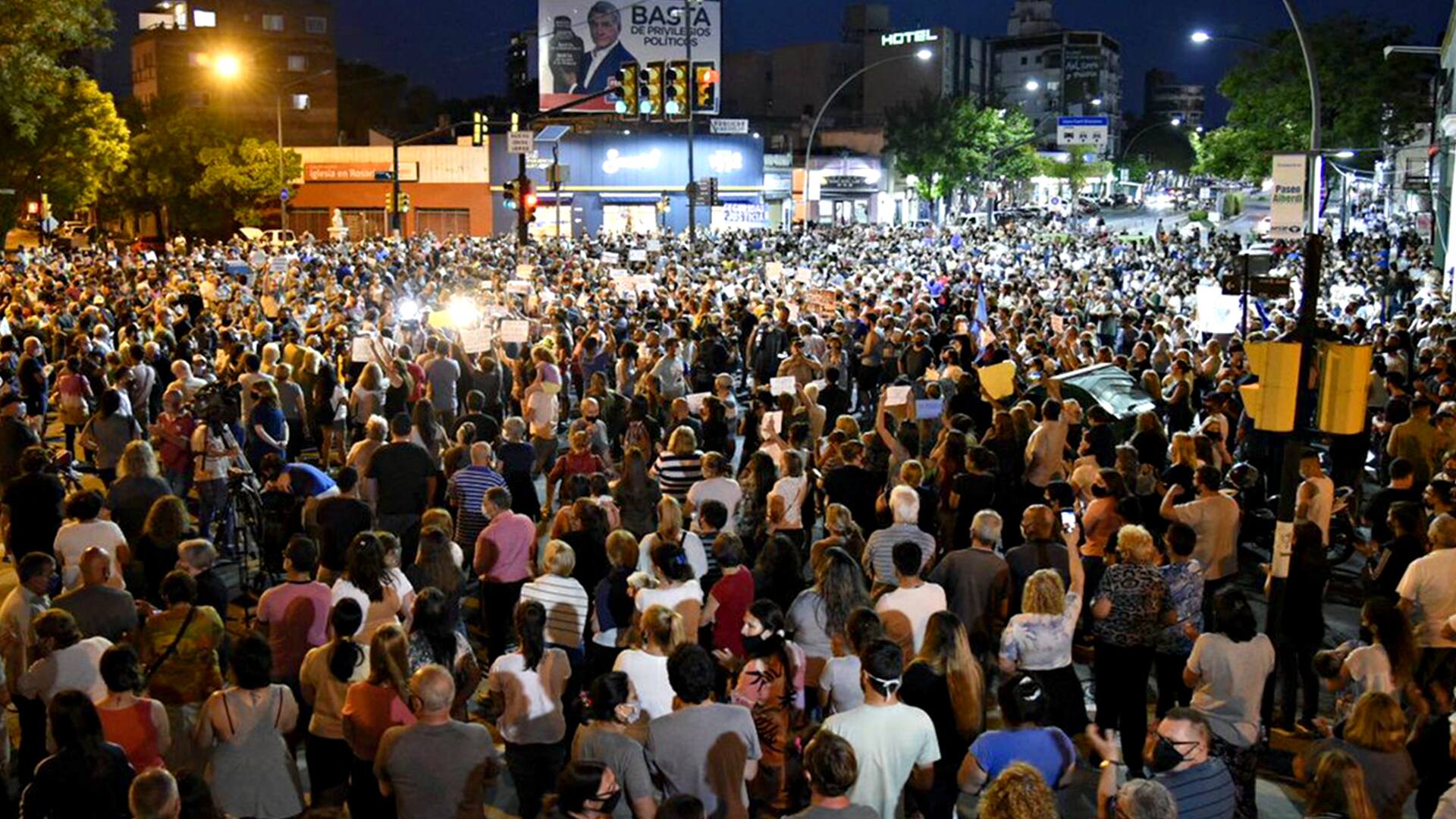 Marcha en Rosario en pedido de justicia por el asesinato de Joaquín Fernando Pérez
