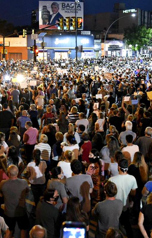 Marcha en Rosario en pedido de justicia por el asesinato de Joaquín Fernando Pérez