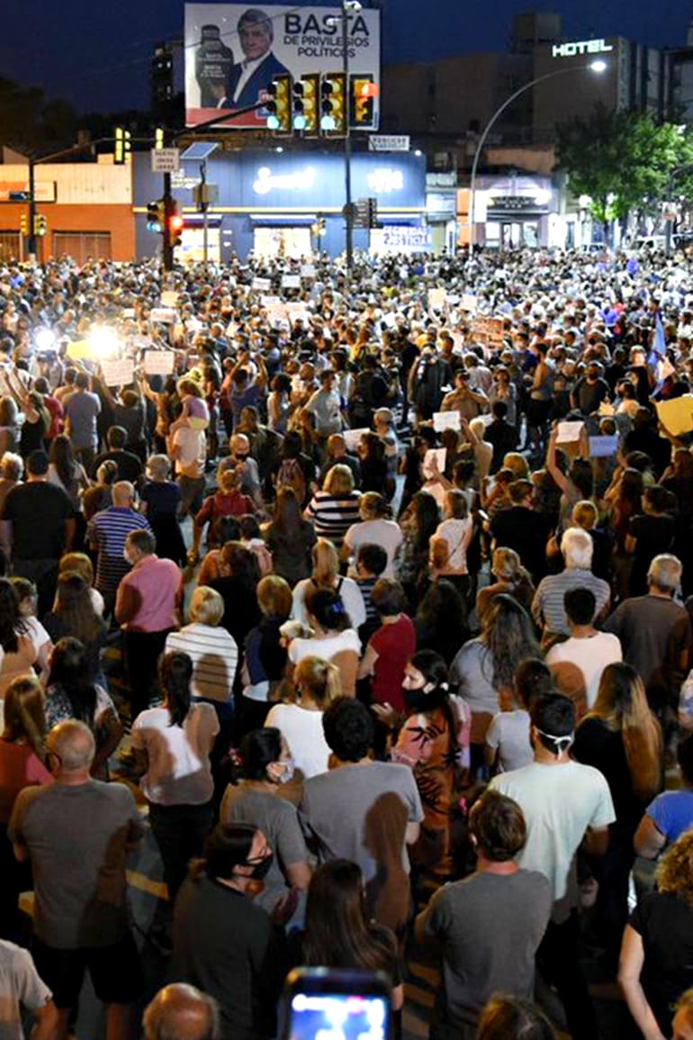 Marcha en Rosario en pedido de justicia por el asesinato de Joaquín Fernando Pérez